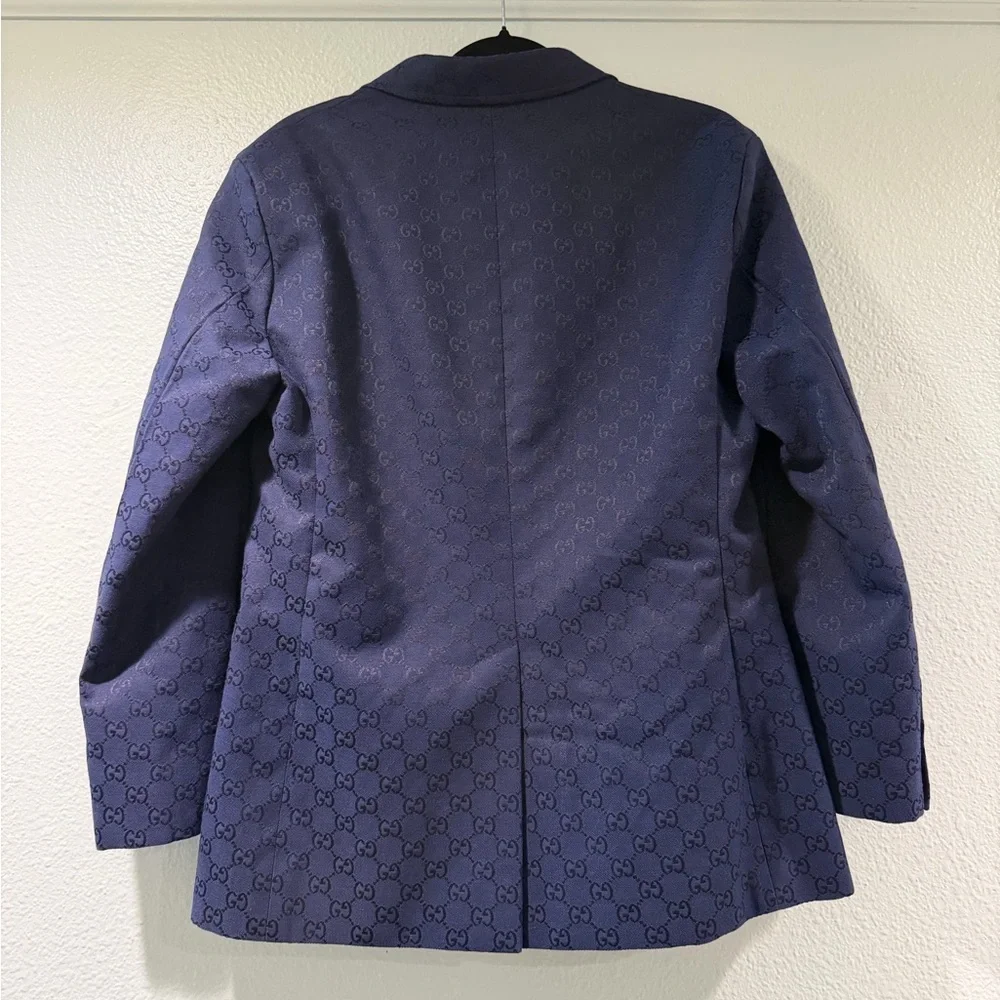 GUCCI GG cotton blend formal jacket